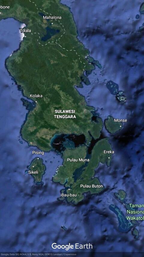 Pulau Buton dalam Sulawesi Tenggara